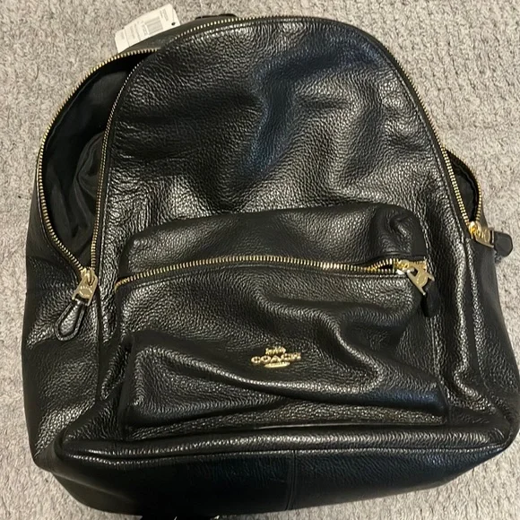 Coach | Bags | Authentic Coach Brand New Black Leather 